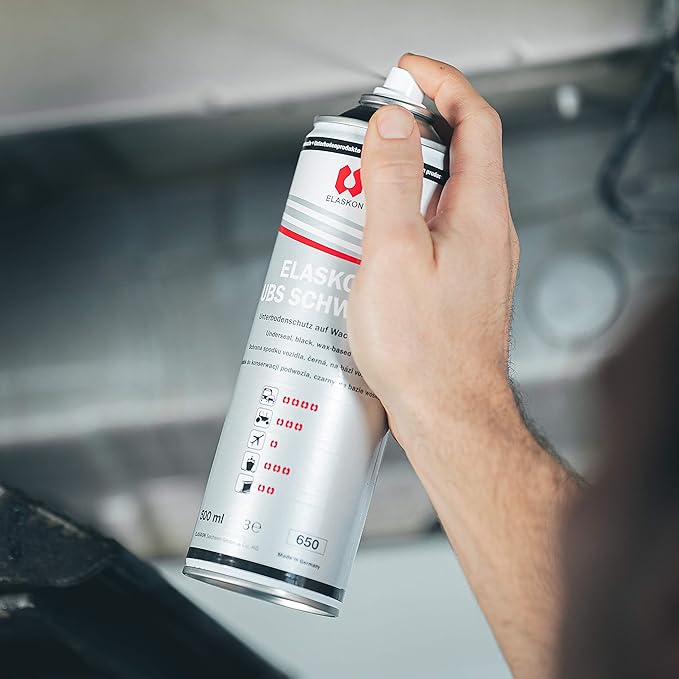 Elaskon UBS Unterbodenschutz Schwarz - 500ml Spraydose